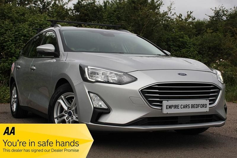 Silver Used 2020 Ford Focus Zetec Estate | £9,990 (Good price) - Image 1/3