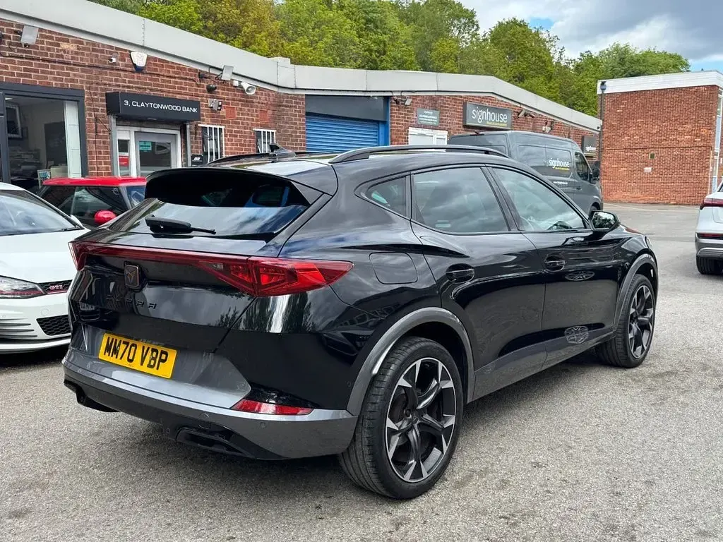 Used Cupra Formentor 150 HP (110 kW) 2021 Black SUV