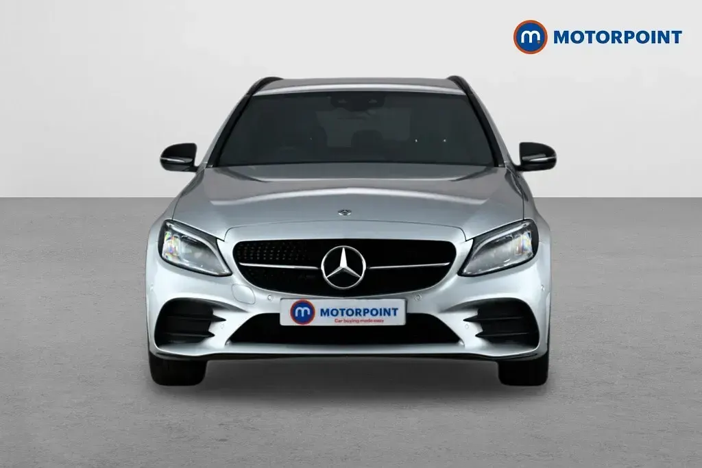 Used Mercedes C300e AMG line 2021 Silver Estate