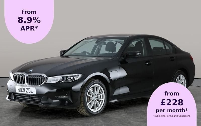 Black Used 2021 BMW 330e Comfort Edition Sedan | £16,355 (Super price) - Image 1/2