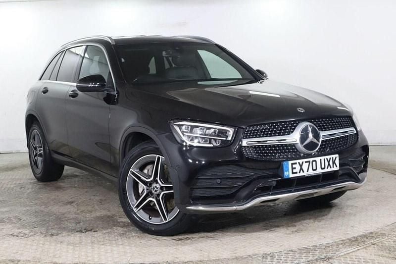 Black Used 2020 Mercedes GLC220 AMG line Estate | £25,470 (Good price) - Image 1/1