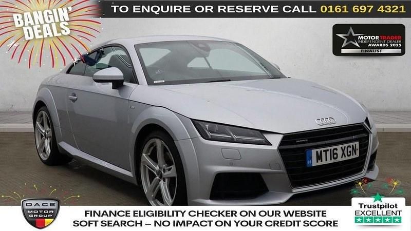 Silver Used 2016 Audi TT S-Line Coupe | £14,970 (Fair price) - Image 1/3