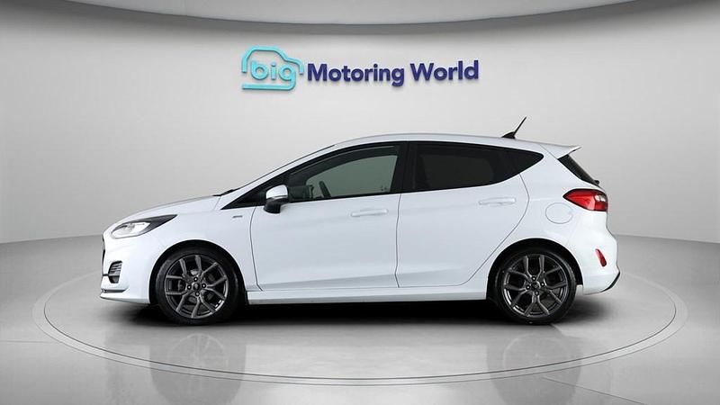 Used Ford Fiesta ST-Line 125 HP (91 kW) 2022 White Hatchback