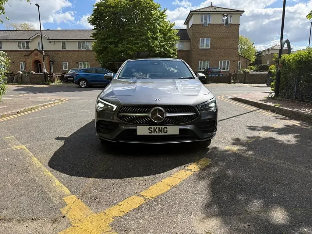 Used Mercedes CLA250e AMG line 2022 Grey Coupe