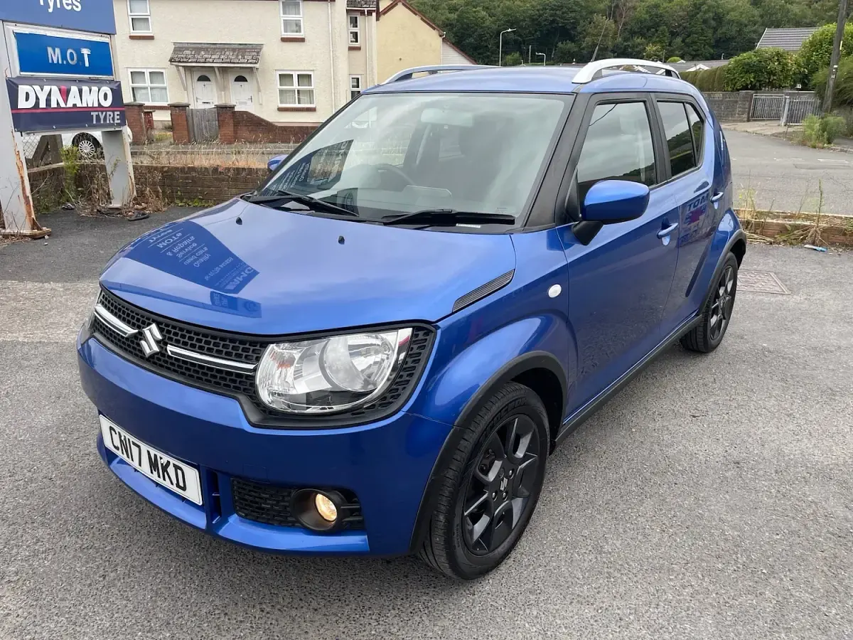 Used Suzuki Ignis SZ-T 90 HP (66 kW) 2017 Blue SUV
