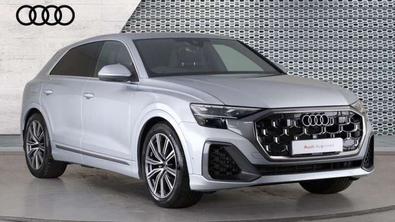 Silver Used 2024 Audi Q8 S-Line SUV | £62,807 - Image 1/4