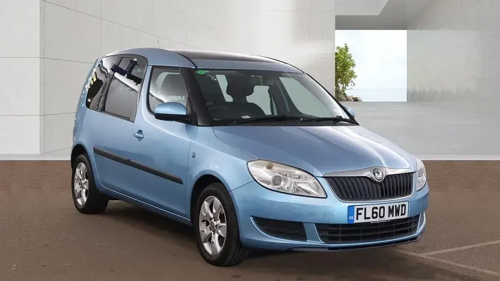 Used Skoda Roomster SE 105 HP (77 kW) 2010 Blue MPV