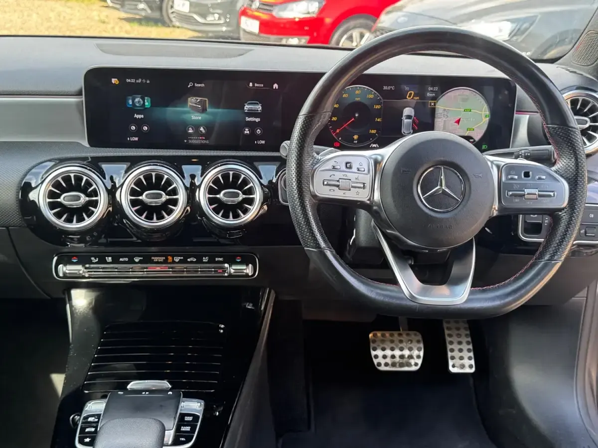 Used Mercedes A180 AMG Line Premium 116 HP (85 kW) 2018 Grey Hatchback