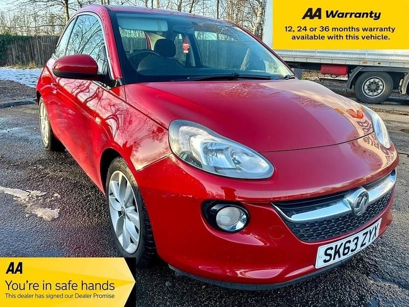 Used Vauxhall Adam Jam 70 HP (51 kW) 2013 Red Hatchback