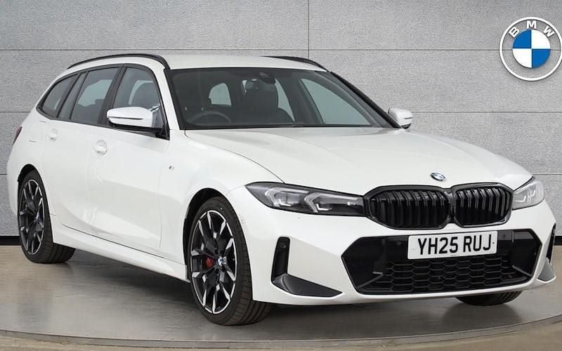 White Used 2025 BMW 320 M Sport Estate | £34,900 (A bit pricey) - Image 1/4