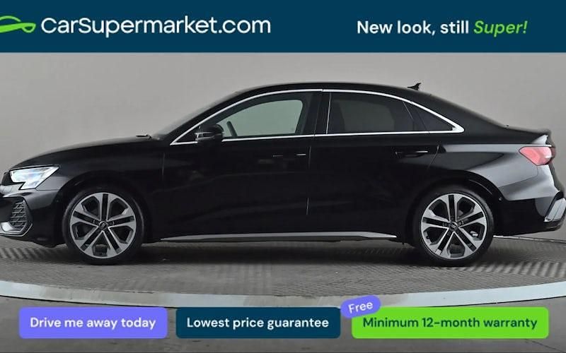 Used Audi A3 S-Line 150 HP (110 kW) 2024 Black Sedan