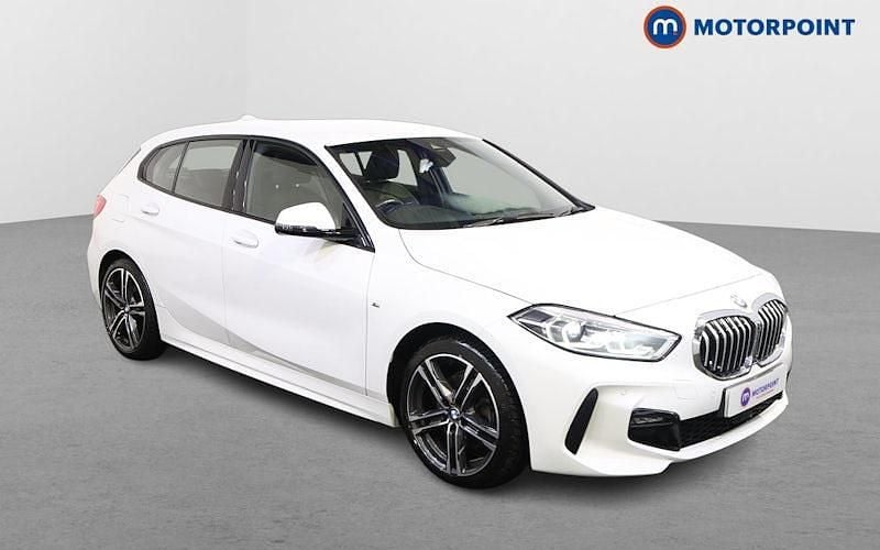 White Used 2020 BMW 118 M Sport Hatchback | £18,799 (Fair price) - Image 1/4