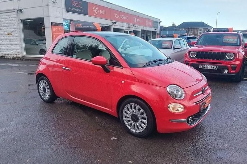 Used Fiat 500 Lounge 105 HP (77 kW) 2019 Pink Hatchback