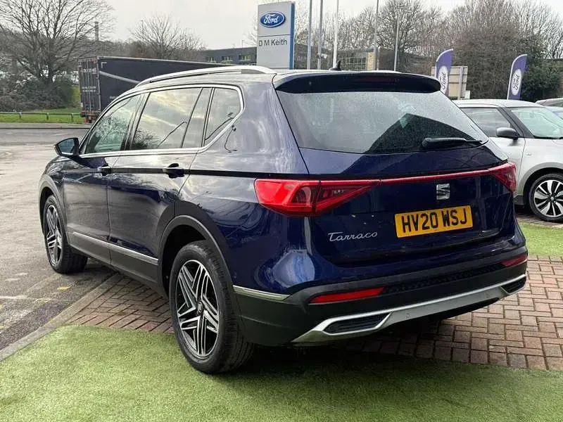 Used Seat Tarraco XCELLENCE 2020 Atlantic blue SUV