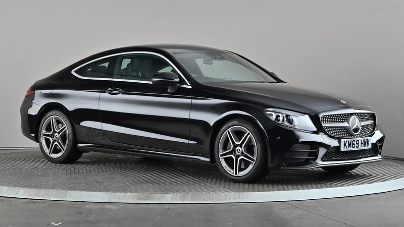Black Used 2019 Mercedes C300 AMG Line Premium Coupe | £20,998 (Fair price) - Image 1/4