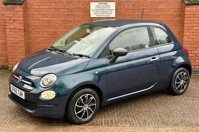 Used Fiat 500 Pop 69 HP (50 kW) 2016 Blue Hatchback