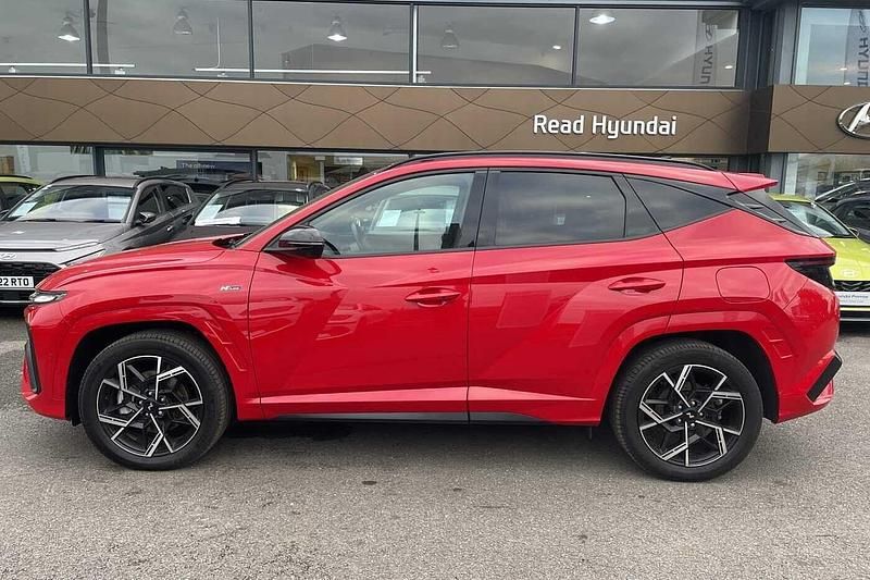 Used Hyundai Tucson N Line 252 HP (185 kW) 2025 Engine red SUV