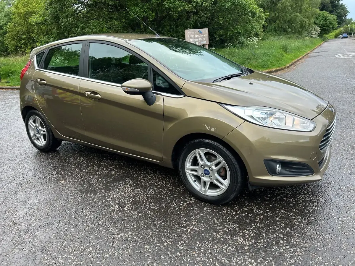 Used Ford Fiesta Zetec 82 HP (60 kW) 2014 Brown Hatchback