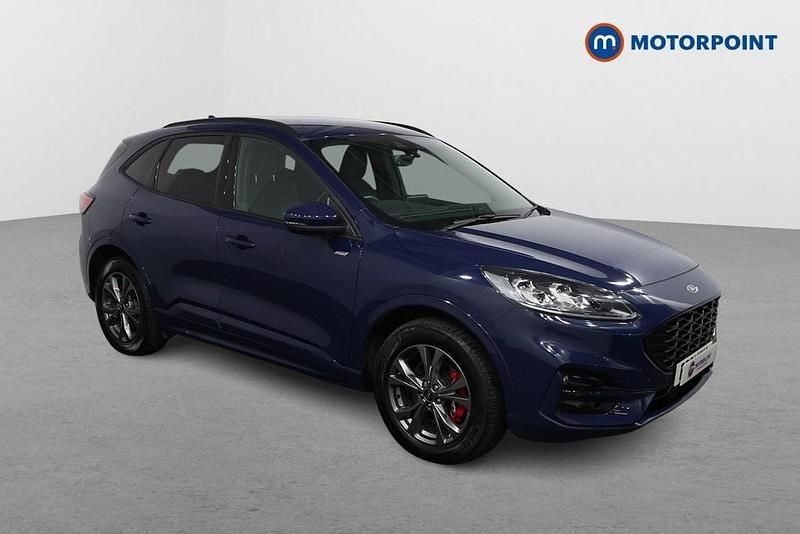 Blue Used 2021 Ford Kuga ST-Line SUV | £17,099 (Fair price) - Image 1/4