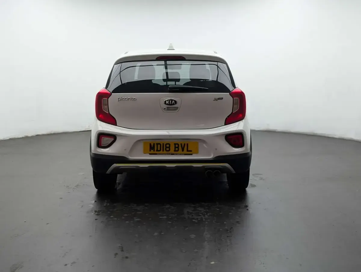 Used Kia Picanto X-Line 84 HP (61 kW) 2018 White Hatchback