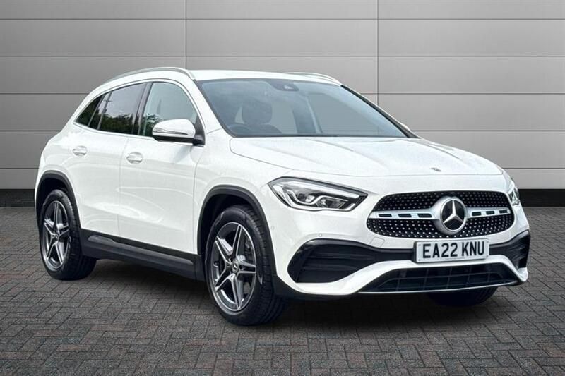 Polar white Used 2022 Mercedes GLA180 AMG Line Premium SUV | £29,095 (A bit pricey) - Image 1/4