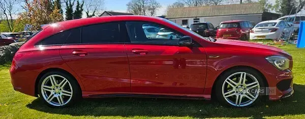 Used Mercedes CLA220 AMG 177 HP (130 kW) 2016 Red Sedan