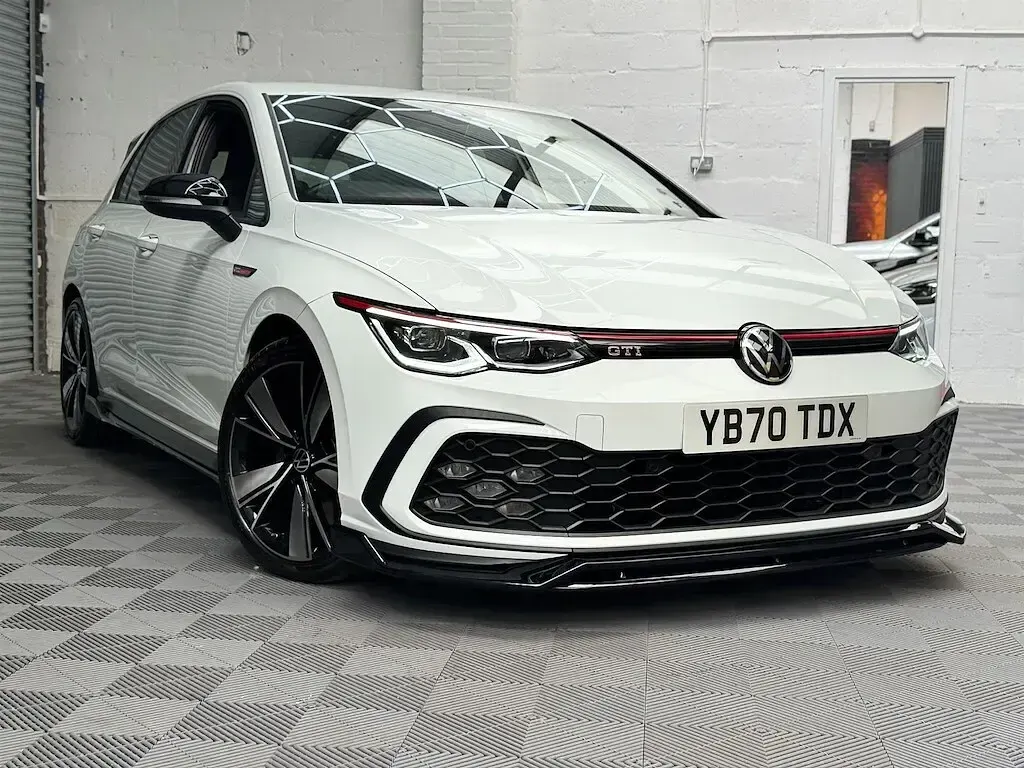 Used VW Golf VIII GTI 2020 White Hatchback