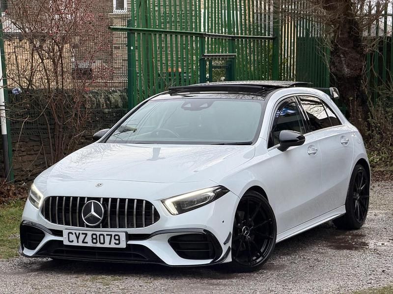 White Used 2020 Mercedes A200 AMG Line Premium Plus Hatchback | £12,990 (Super price) - Image 1/4