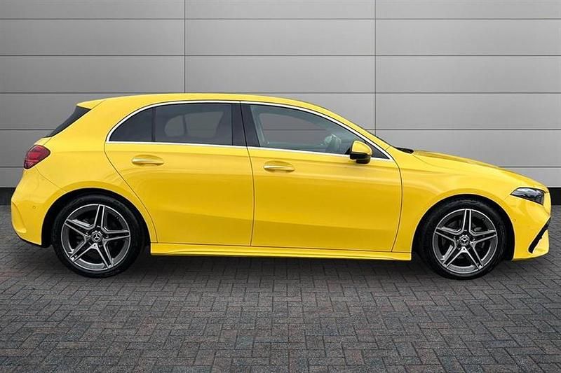 Used Mercedes A180 Executive 136 HP (100 kW) 2023 Sun yellow Hatchback