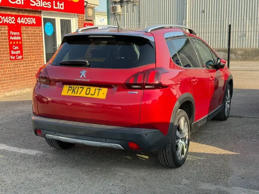 Used Peugeot 2008 Allure 2017 Red SUV