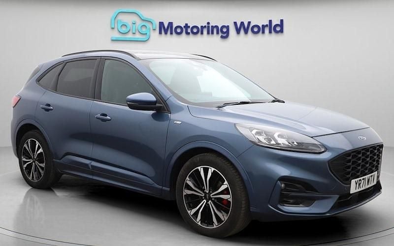 Used Ford Kuga ST-Line X 120 HP (88 kW) 2021 Blue SUV