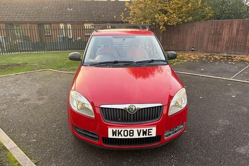 Red Used 2008 Skoda Fabia Hatchback | £1,499 (Fair price) - Image 1/1