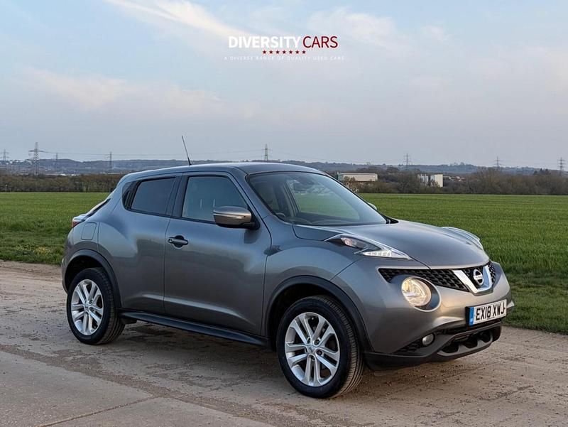 Used Nissan Juke N-Connecta 110 HP (80 kW) 2018 Grey SUV