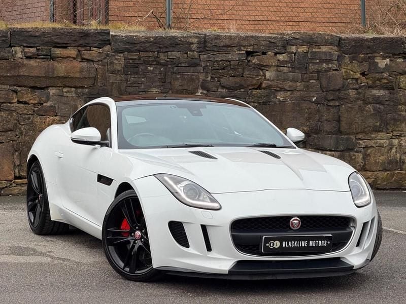 White Used 2014 Jaguar F-Type Supercharged Coupe | £18,995 (Good price) - Image 1/4