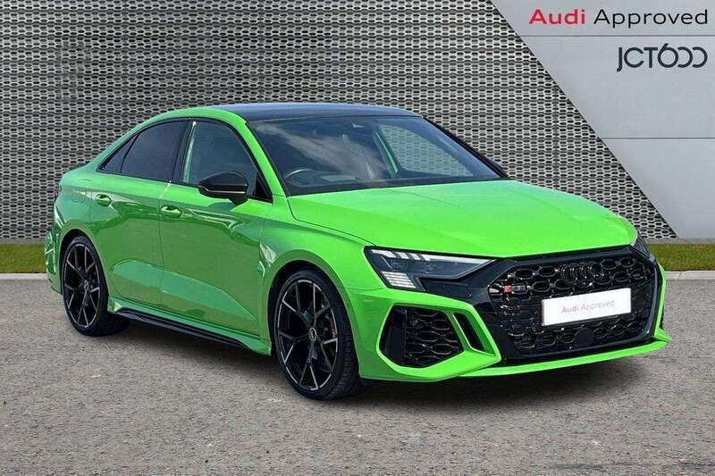 Green Used 2022 Audi RS3 Comfort Hatchback | £45,607 (Fair price) - Image 1/4
