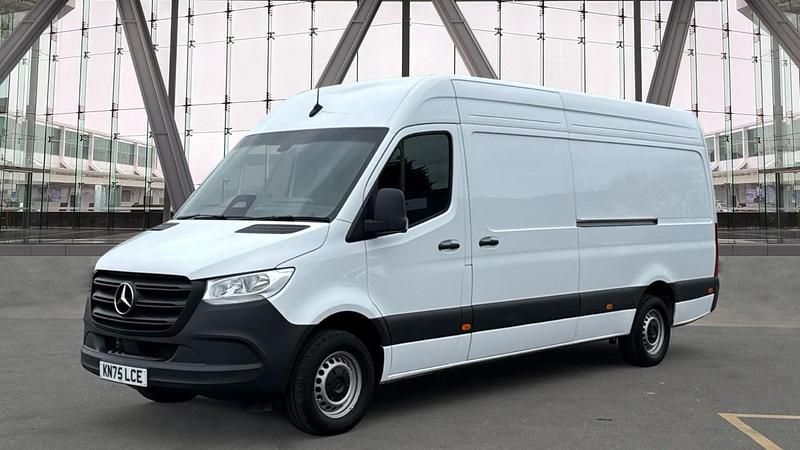 Begagnad Mercedes Sprinter 150 HK (110 kW) 2025 Vit Van