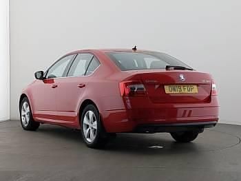 Used Skoda Octavia SE Technology 115 HP (84 kW) 2019 Red Hatchback