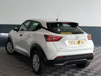 Used Nissan Juke Visia 114 HP (83 kW) 2022 White SUV