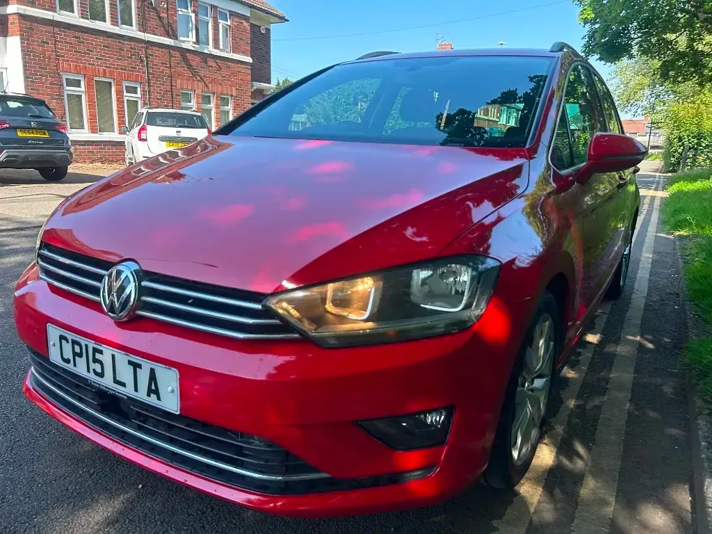 Used VW Golf Sportsvan GT 2015 Red MPV