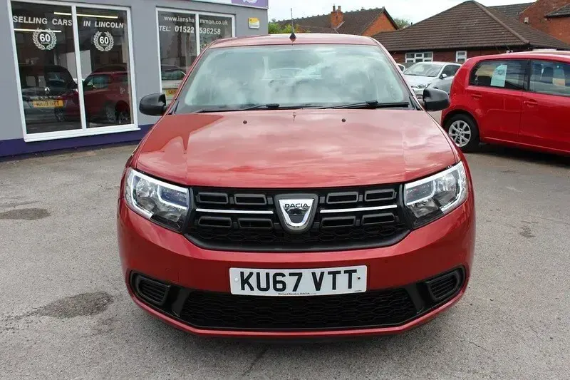 Used Dacia Sandero Ambiance 2017 Red Hatchback