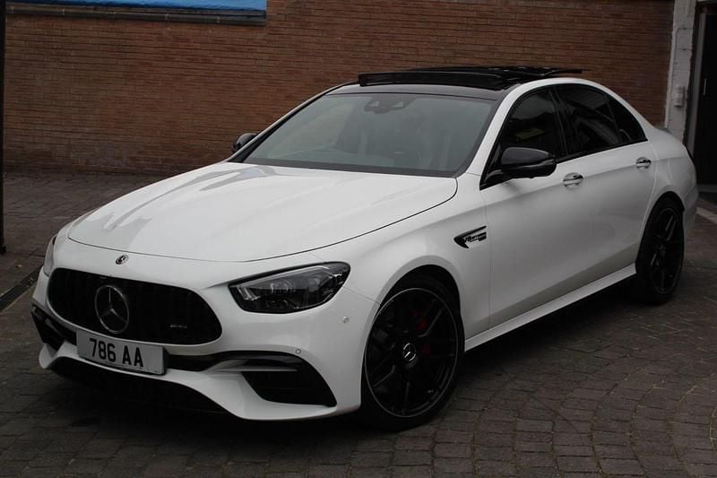 White Used 2021 Mercedes E63 AMG Premium Plus Sedan | £66,000 (Super price) - Image 1/4