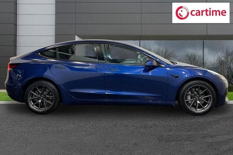 Used Tesla Model 3 Standard Range 366 kW (498 HP) 2022 Blue Sedan