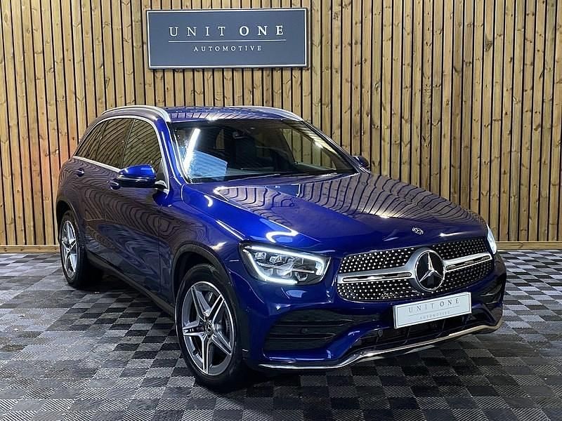 Blue Used 2019 Mercedes GLC220 AMG line SUV | £19,650 (Good price) - Image 1/3