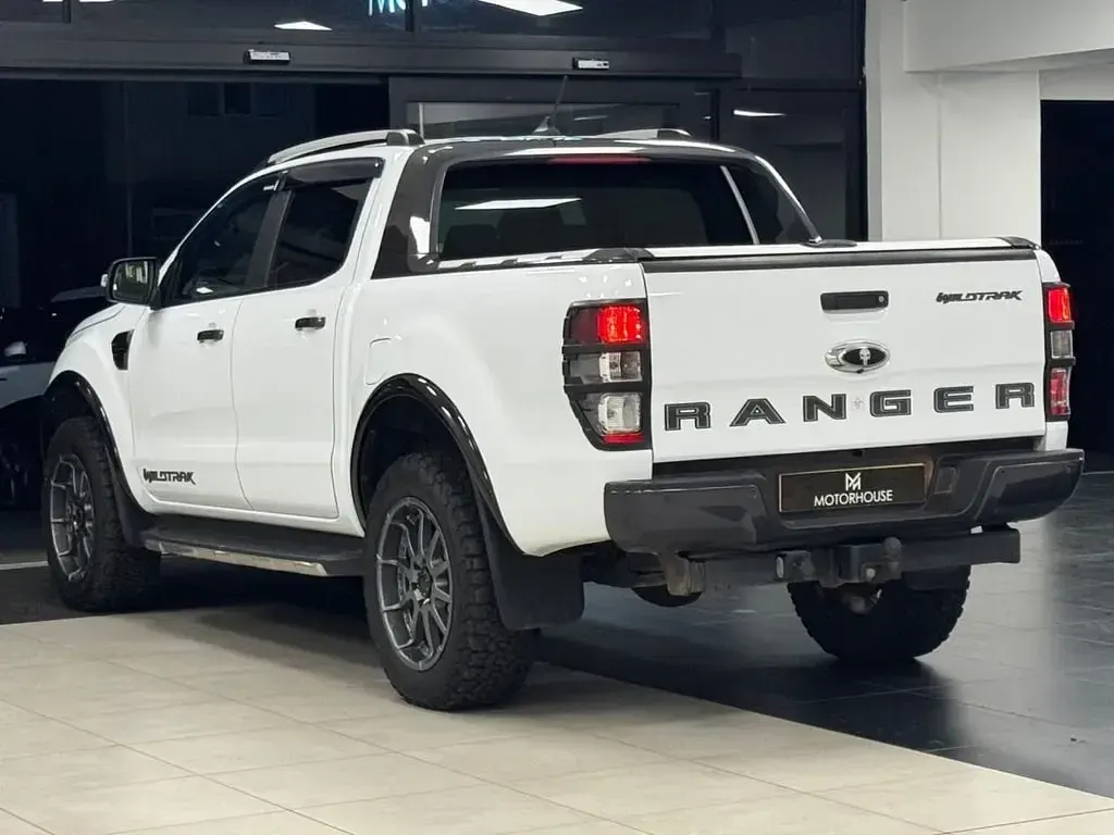 Begagnad Ford Ranger Wildtrack 2020 Vit Pickup