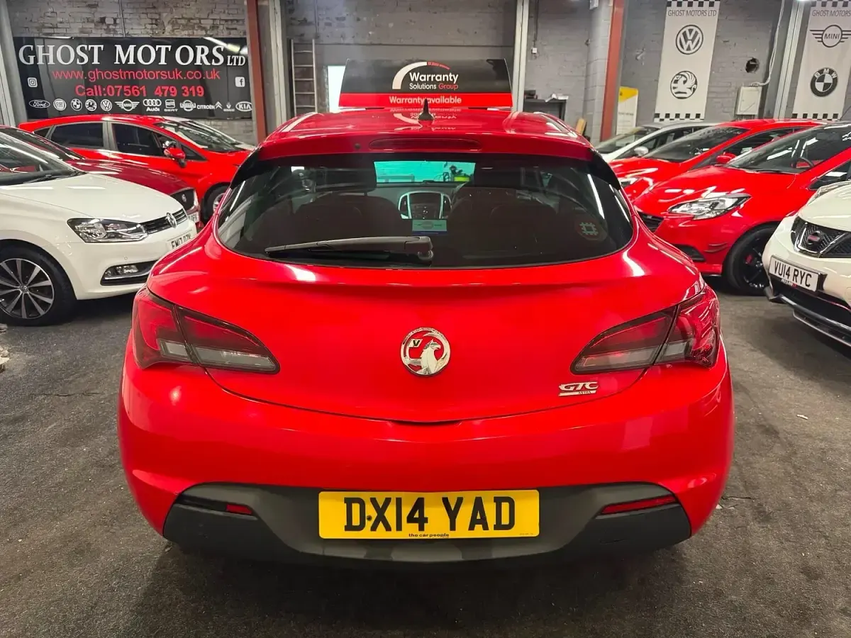 Used Vauxhall Astra GTC Sport 2014 Red Hatchback
