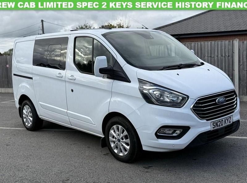 Used Ford Transit Custom Limited 130 HP (95 kW) 2020 White Van