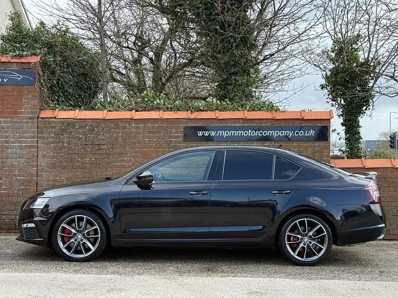 Used Skoda Octavia vRS 245 HP (180 kW) 2019 Black Hatchback