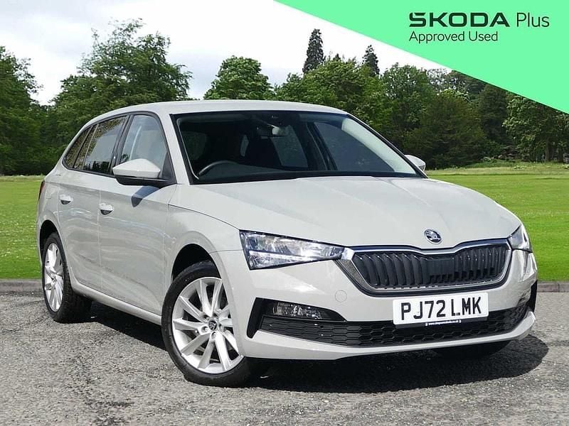 Steel grey Used 2022 Skoda Scala SE L Hatchback | £16,195 (Fair price) - Image 1/4