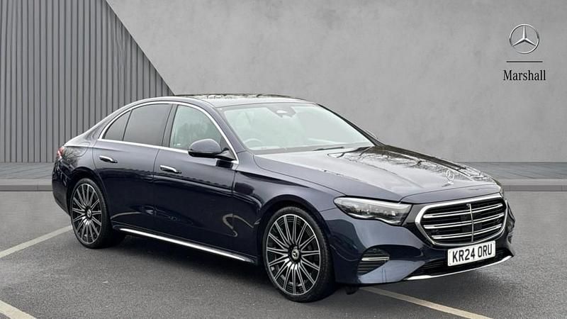 Blue Used 2024 Mercedes E220 Exclusive | £42,595 (Fair price) - Image 1/4