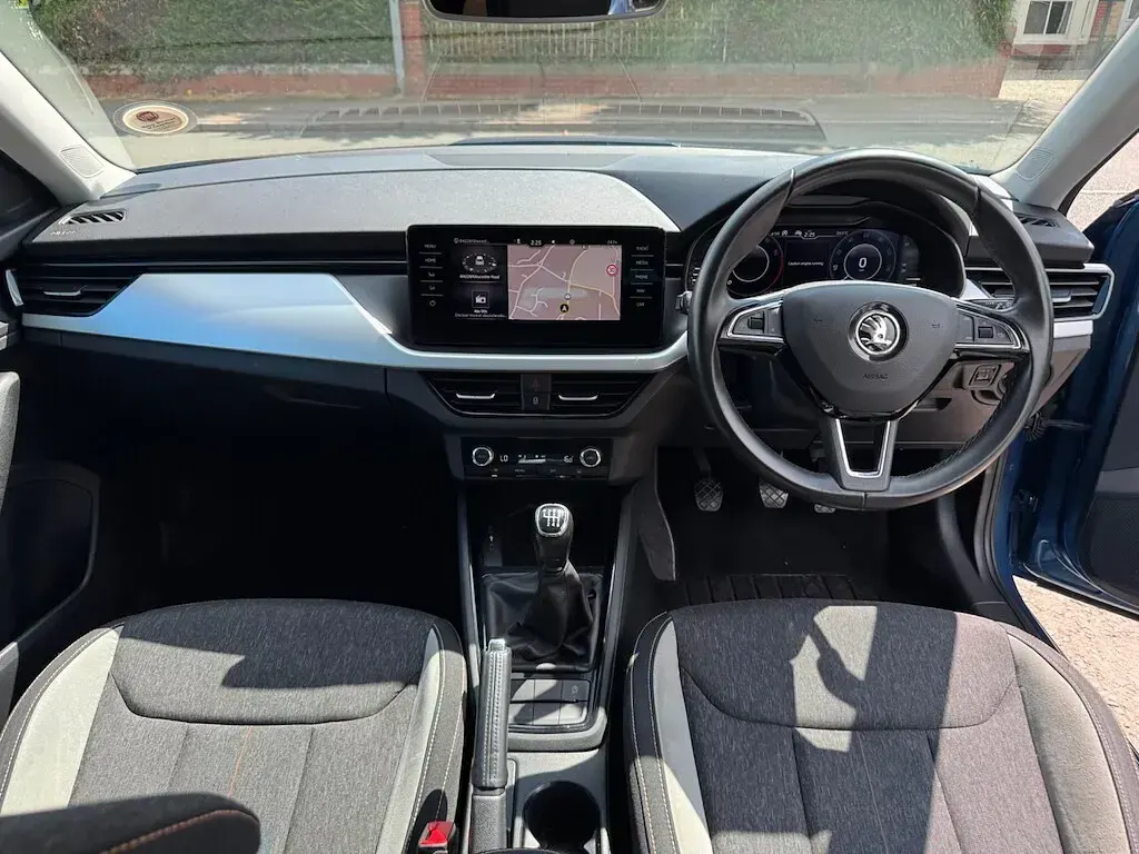 Used Skoda Kamiq SE L 150 HP (110 kW) 2020 Blue SUV